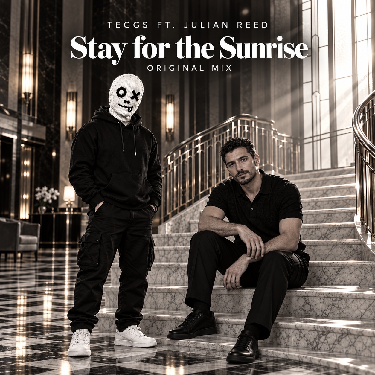 Stay for the Sunrise — original TEGGS artwork featuring Julian Reed