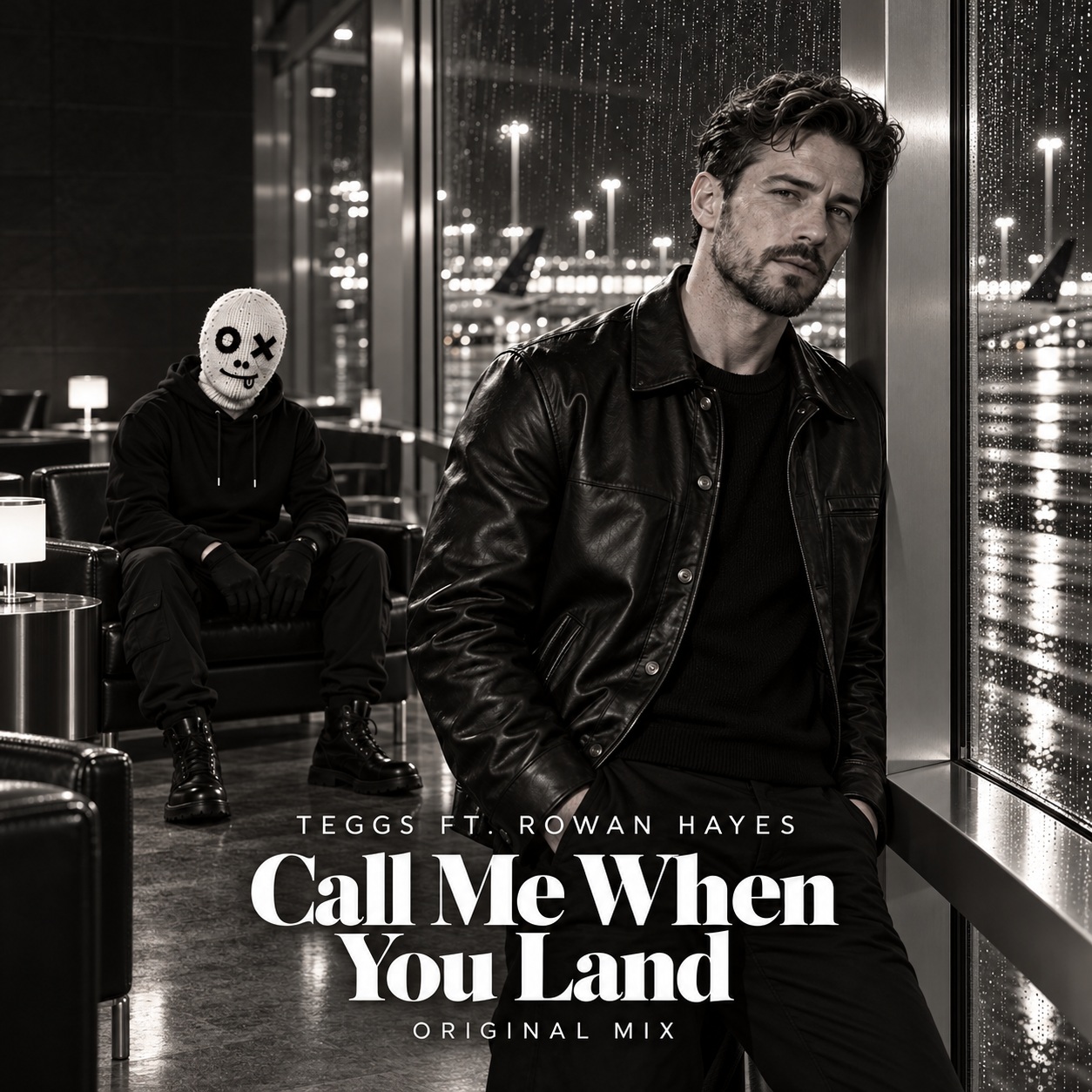 Call Me When You Land — original TEGGS artwork featuring Rowan Hayes