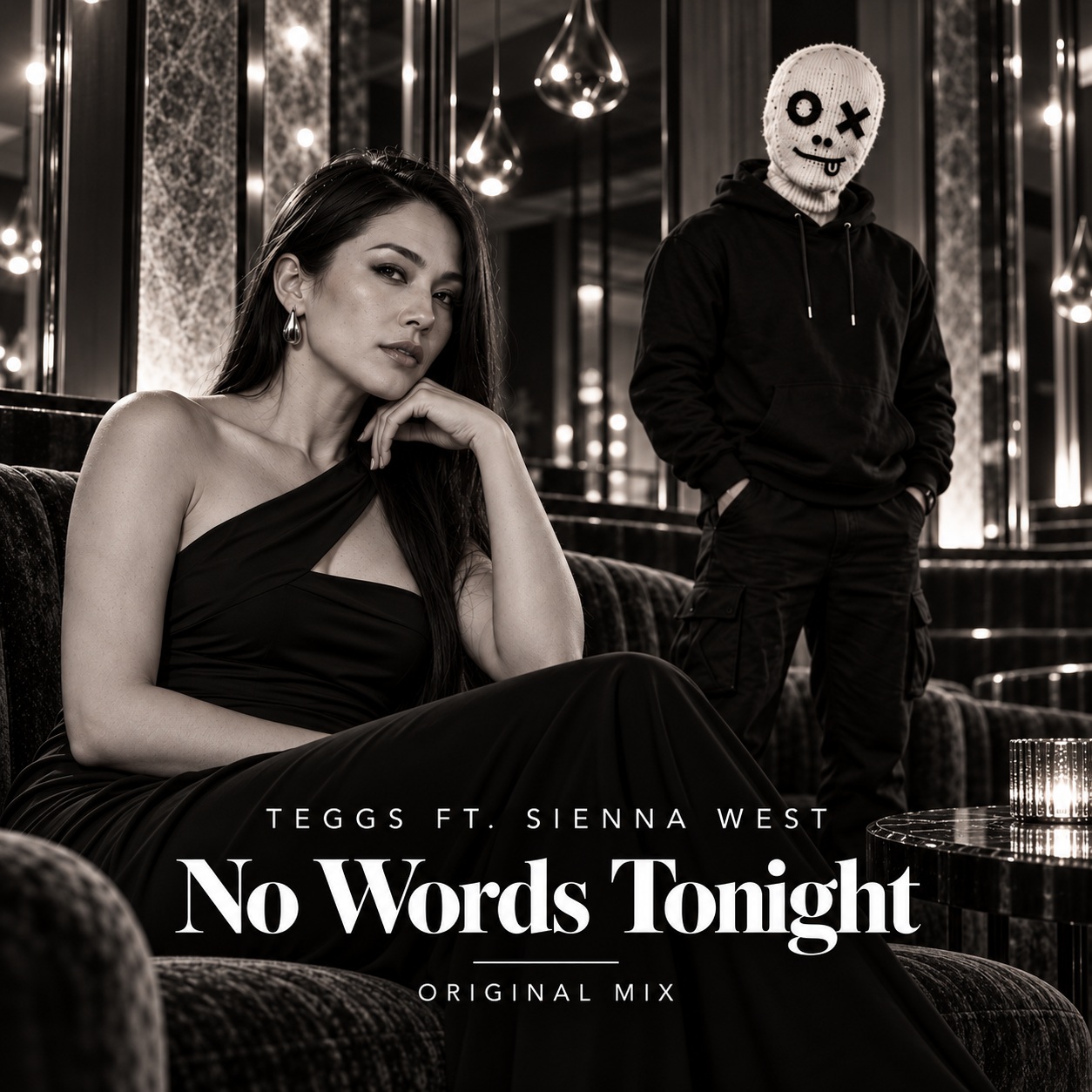 No Words Tonight — original TEGGS artwork featuring Sienna West